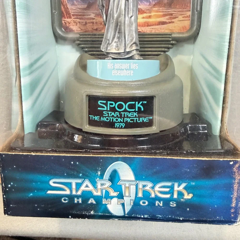 Star Trek Spock Pewter‎ Figure Ltd Ed 0790/9998 Champions 1979 Motion Pic